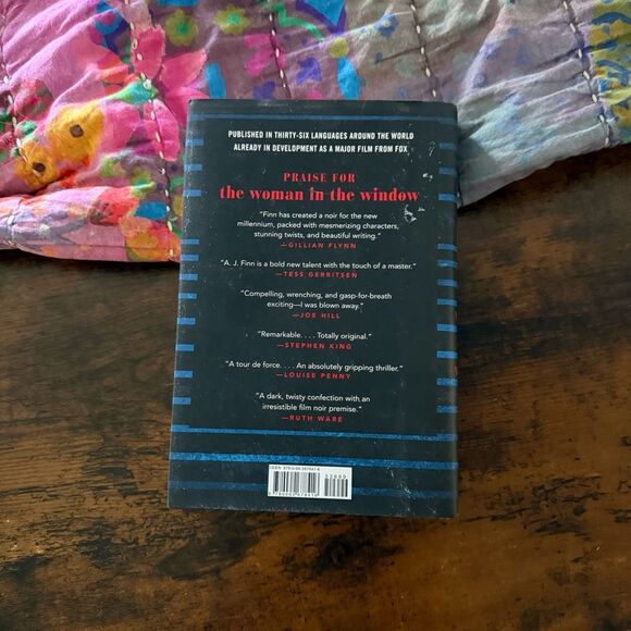 The Woman in the Window AJ Finn Hardback Book - Picture 3 of 4